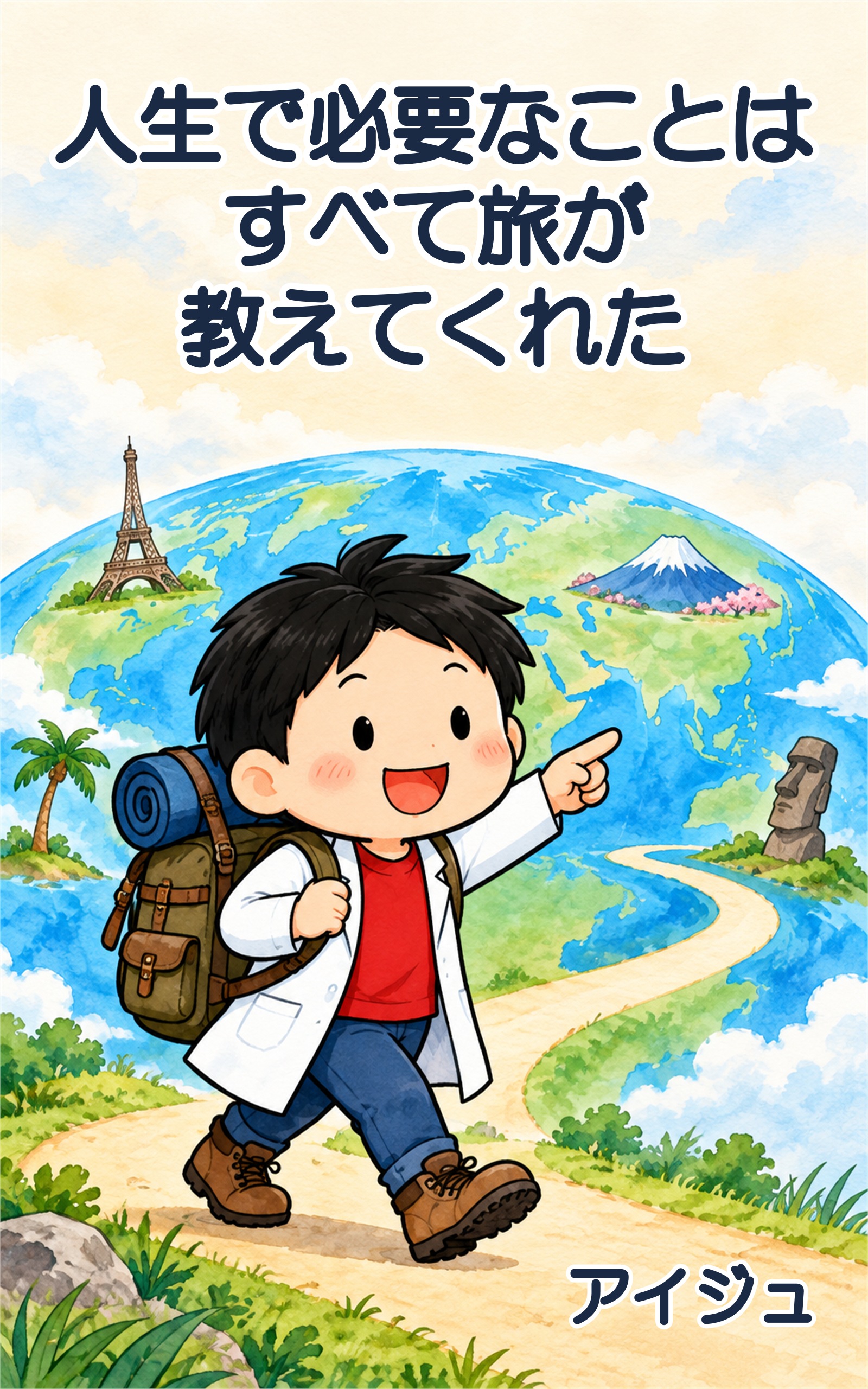 『人生で必要なことはすべて旅が教えてくれた』の表紙